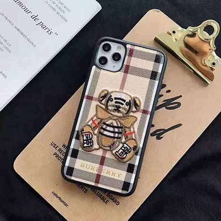 バーバリー アイフォーン12 Mini スマホケース 刺繍 アイフォン 12 12 Pro 可愛い風 Burberry 保護ケース Burberry Iphone Xr携帯ケース Burberry アイホン11promax カバー