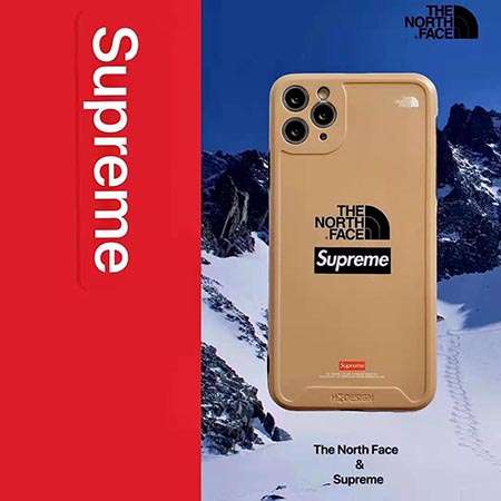 ブランド英字プリント付き THE NORTH FACE カバー iPhone 12mini/12