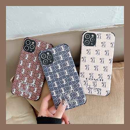 Coach アイホン12 Miniケース 可愛い ウサギ Iphone 12 プロマックスカバー アイフォーン11promax 11pro 11 スマホケース 動物柄 Iphone Xr男性愛用保護ケース コーチ アイフォン Xsmax携帯ケース