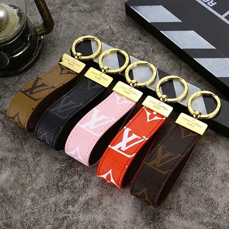 Louis Vuitton ルイヴィトンキーホルダー レザー製 高品質 ステンレス