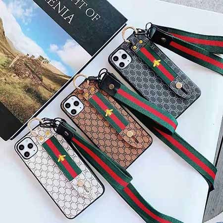 ブランド 首から下げる Gucci iPhone 12pro max携帯ケース 