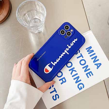 Champion Iphone 13 Pro Maxブランド字母プリント ケース アイフォーン12promax 12 Minichampion流行りカップル保護ケース Iphone 11 11pro 11promax 光沢感携帯ケース アイホン Xr ロゴ付き カバー