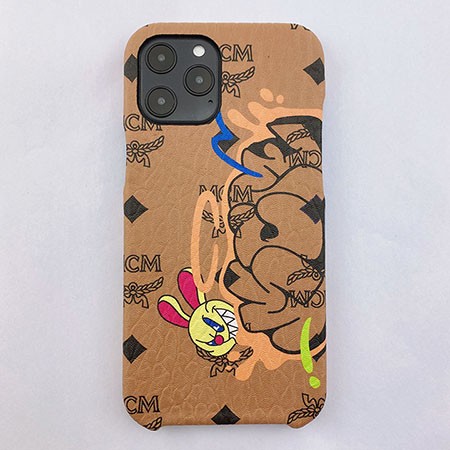 MCM iphone12mini/12保護ケース ブランド字母プリント エムシーエム MCM iphone12mini/12保護ケース ブランド字母プリント エムシーエム
