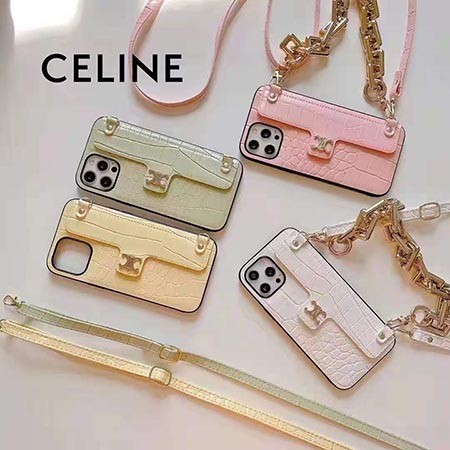 アイホンxs max ハイブランド celine ケース