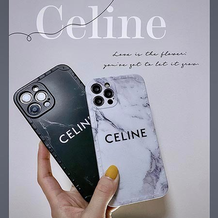 光沢感 Celine カバー アイフォーン12