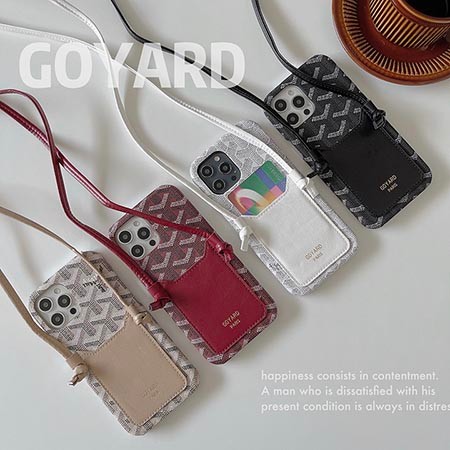 iphone12 pro 携帯ケース ロゴ付き goyard