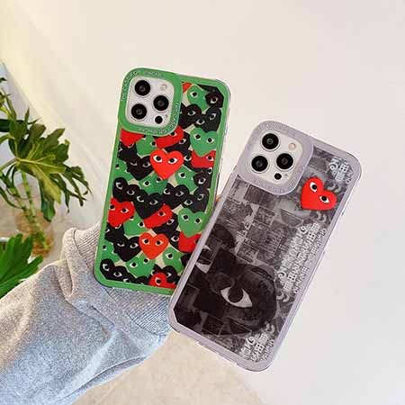 Comme des Garçons iphone13 ブランド字母プリント 携帯ケース