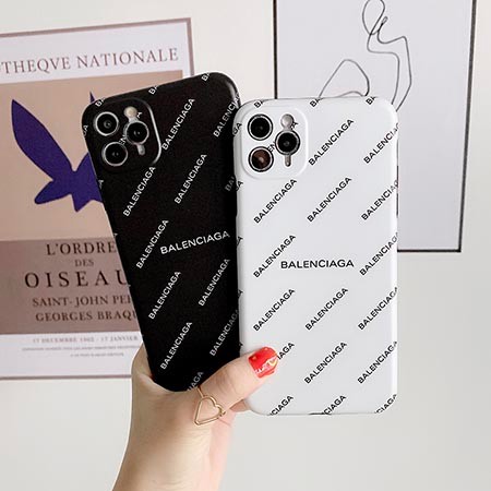 ブランド字母プリントbalenciagaiPhone 12スマホケース