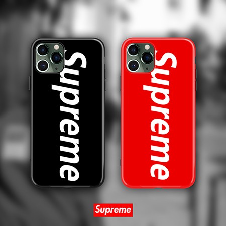 iPhone 11/11Pro/11Promaxシンプル風supremeケース