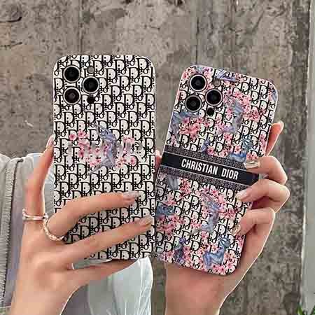 Dior 欧米風 iphone13promax/13 花柄携帯ケースアイホン12pro/12promax 