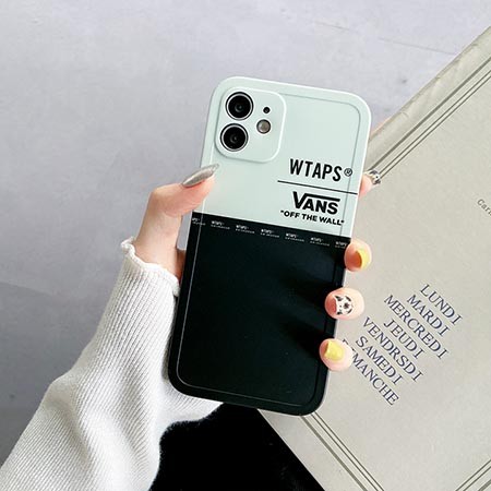 Vans 綺麗 Iphone 13 Pro 13pro Max流行り 携帯ケース アイフォーン12promax 12 Vansシリコンカバーiphone11proヴァンズ ブランド字母プリント保護ケースアイホンx Xs光沢感スマホケース