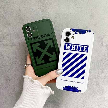 ブランド字母プリント Off White アイフォン XR スマホケース