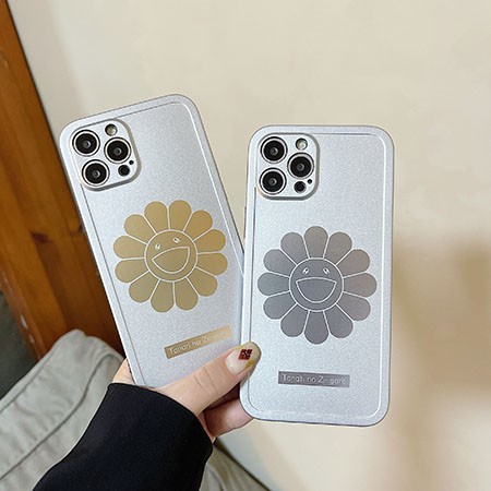 村上隆カイカイキキ iPhoneケースブルー　XR用