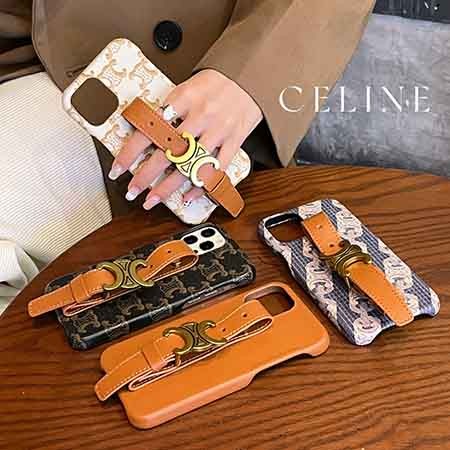 iphone13pro /13 携帯ケース 皮製 Celine