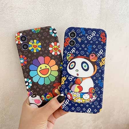 Murakami SunflowerケースiPhone Xロゴ付き