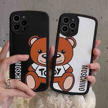 moschino アイフォーン13promax/13proブランド字母プリントカバー ロゴ