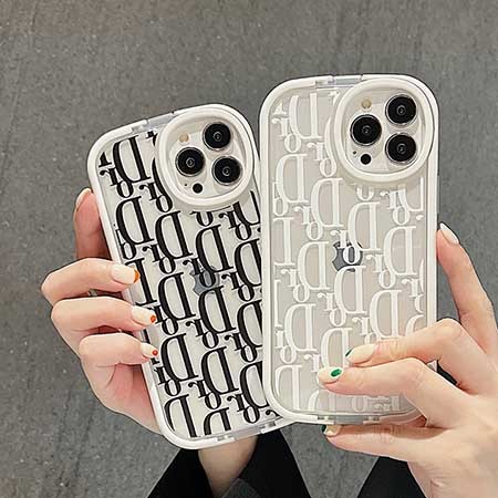 売れ筋 アイフォーン14max dior ケース ディオールケース半透明
