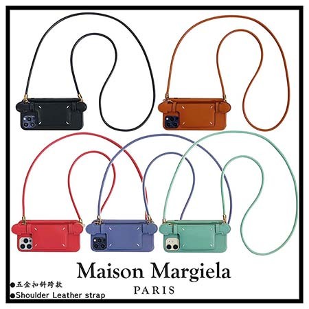 iphonepro max ストラップ付き 携帯ケース Maison Margiela アイホン