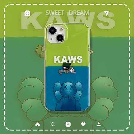 セサミストリートiphone14promaxスマホケースKaws