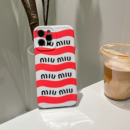 iphone13 pro/13pro max ミュウミュウ 保護ケース miumiu携帯ケース