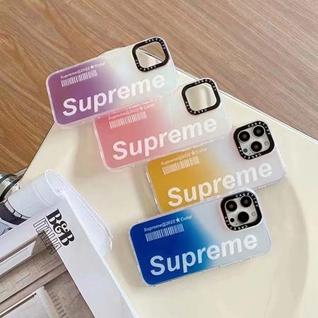 supreme ケース ブランド字母プリント iPhone 13