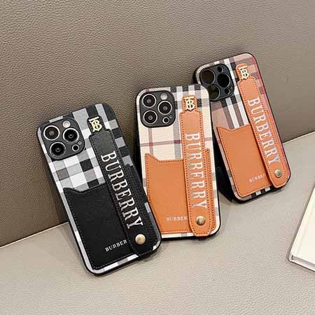 burberry iphone13 pro/13pro max 売れ筋 ケース ブランド字母プリント