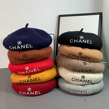 Chanel ベレー帽 ストリート
