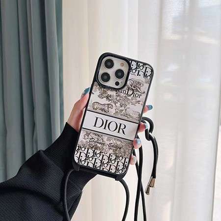 iPhone 12 ブランド字母プリント dior 携帯ケース