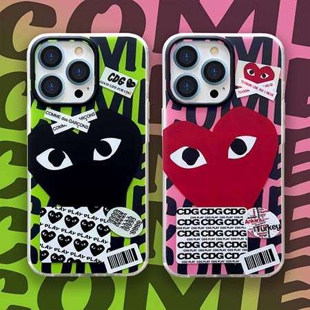 iPhone 14Promax ブランド字母プリント Comme des Garçons カバー