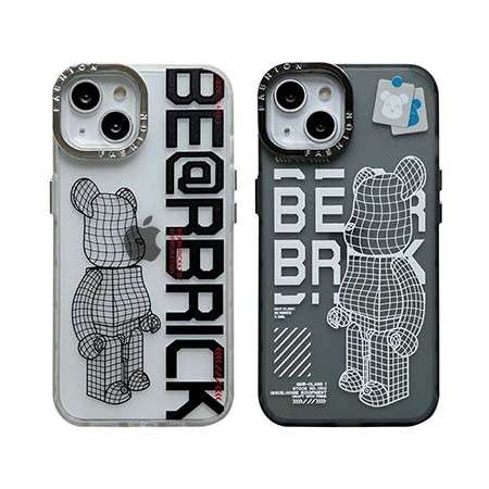 Iphone14 Plus面白いスマホケースベアブリック 半透明アイフォーン14promaxカバーbearbrick ベアブリック ケース アイフォーン13promax 13pro ロゴ付き カバー アイフォン 12 Pro Max 12pro ベアブリック