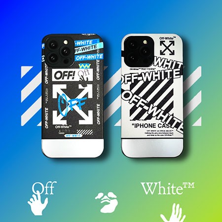 アイフォーン13Promax シリコン スマホケース Off White