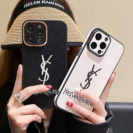 白スマホケースアイホン13ysl