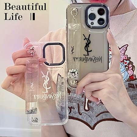 ysl iphone15promaxカバー 芸能人愛用YSL iPhone15ケース キラキラ手帳