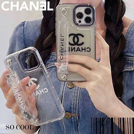 iphone15 chanel 携帯ケース クリア