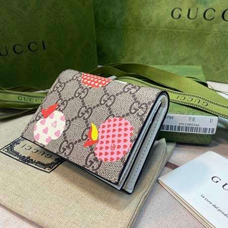 GUCCI グッチ 二つ折り財布 レディース