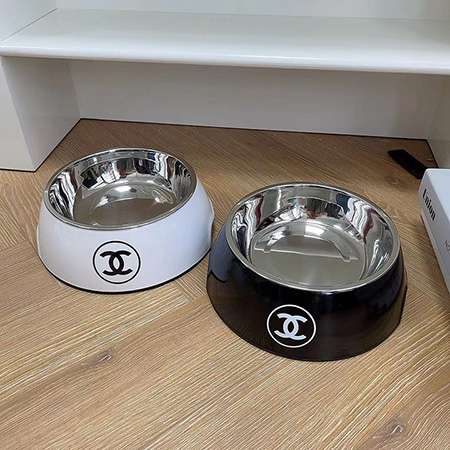 Chanel deals dog bowl
