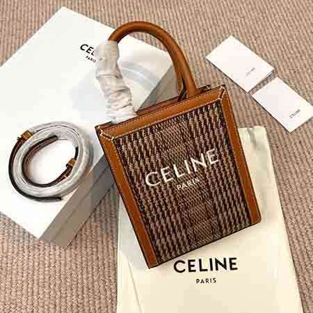 セリーヌ CELINE バーティカルカバ ミニ 193302 ナチュラル/タン キャンバス/レザー レディース ショルダーバッグ |  中古ブランドリユースショップ OKURA(おお蔵)
