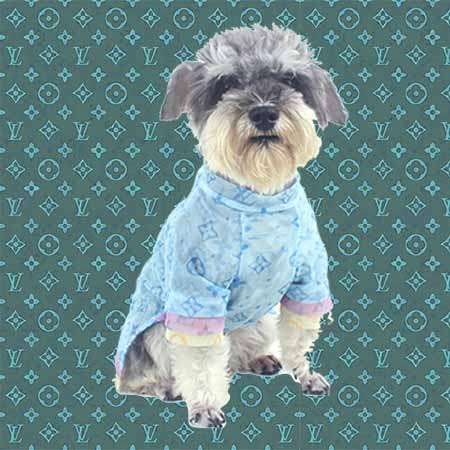 ルイヴィトン 犬 Tシャツ