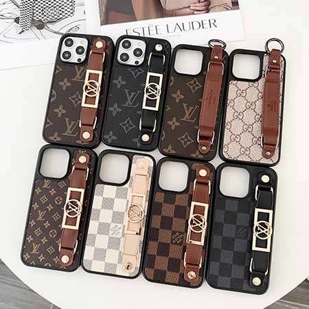 ルイヴィトンアイフォン16pro/16promaxケース ダフニ 手首ストラップ付き LV PU皮革 iphone15plus/15proケース手持ちベルト付きレディースおしゃれ ブランドiphone14/13ケースお 揃い
