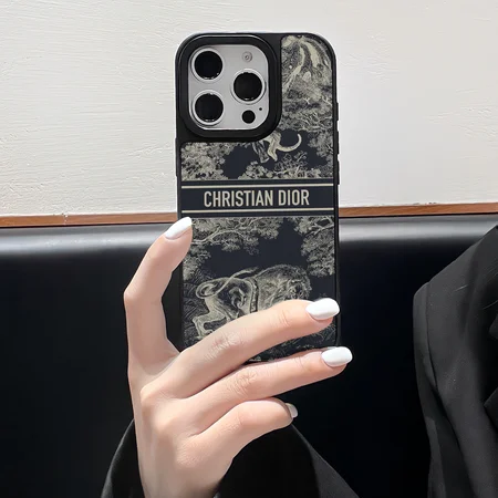 ディオール トワルドジュイ iphone 17pro/17airケース ブラック 男女兼用