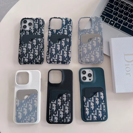 DIOR iPhone 16pro/16promaxケース 背面 収納 人気