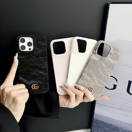 iphone17ケース GUCCI iphone17pro/17promax携帯ケース ダブルＧロゴ レザー