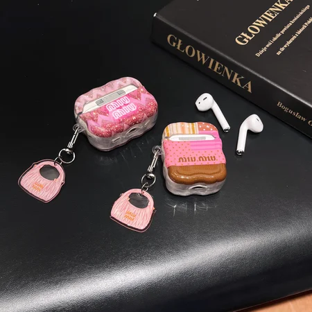 ミュウミュウ airpods4 ゼリーケース ハイブランド エアーポッズ 第四世代 ケース 女性用 大人可愛い