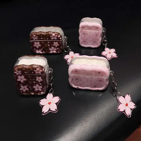 ルイヴィトン airpods4 さくらゼリー ケース 少女 可愛い