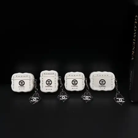 ホワイト シャネル airpods4ケース 耐衝撃 防水 防塵