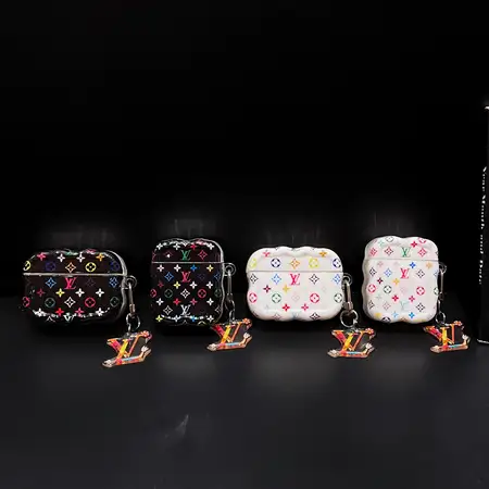 ルイビトン風 Airpods4ケース IMD素材 カラフル モノグラム柄 おしゃれ