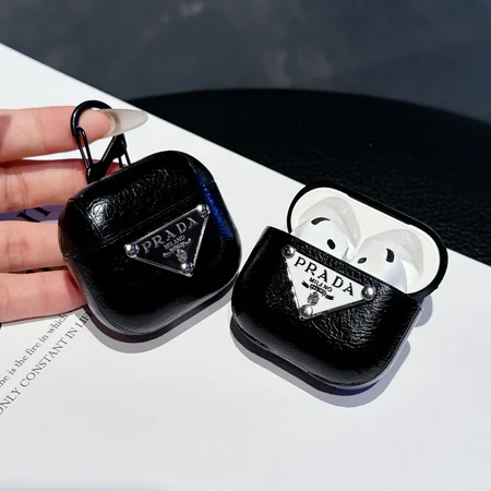 ハイブランドairpods4ケース Prada airpodsケース 第四世代 ケース サフィアーノレザー