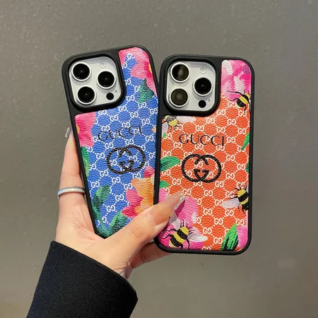 グッチ 風 iphone17/17pro携帯ケース 男女兼用 TPU+レザー カバー