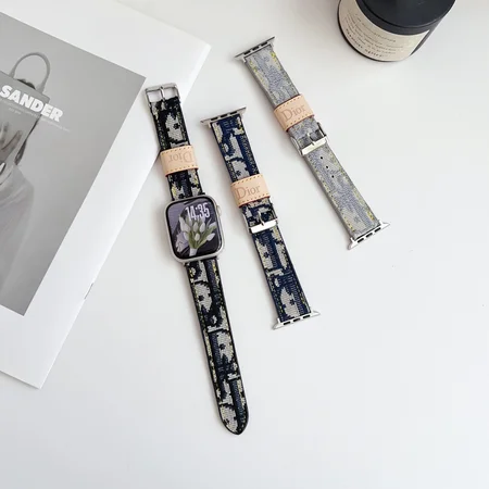 apple watch デニムバンド Dior アップルウォッチ バンド