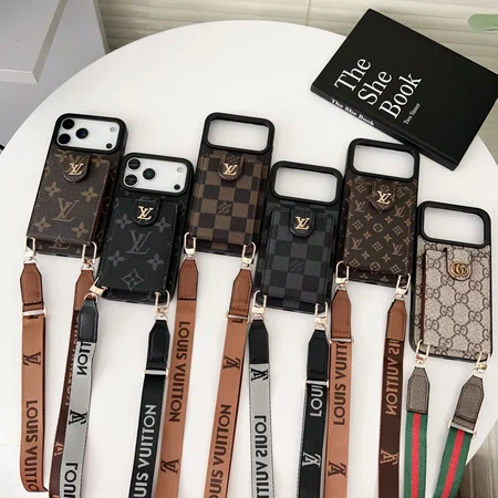 GUCCI  ルイヴィトンiphone17/17promax携帯ケース ショルダー ストラップ付き